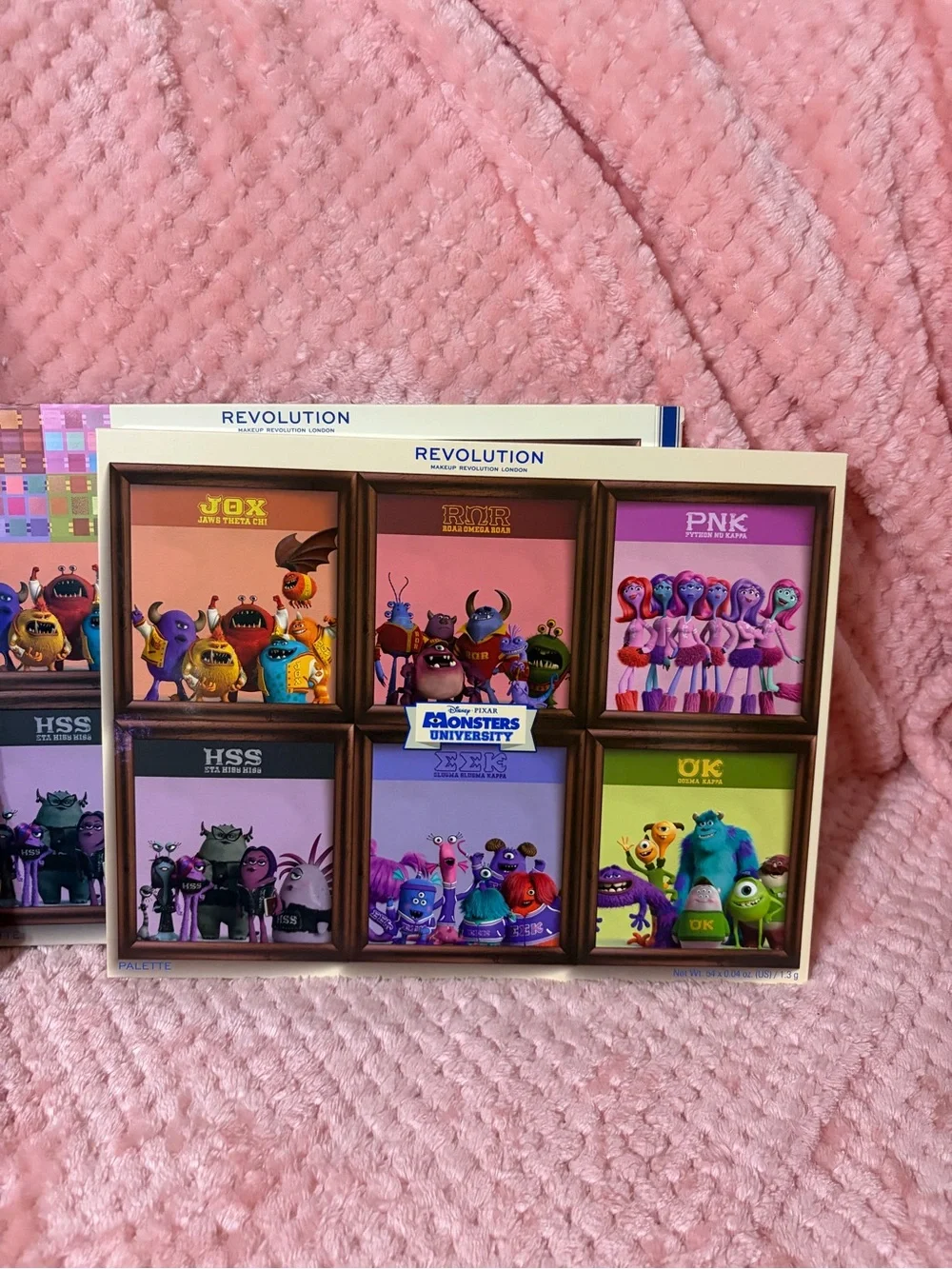 Revolution DISNEY PIXAR MONSTERS UNIVERSITY Large Eyeshadow Palette 54 Shades!